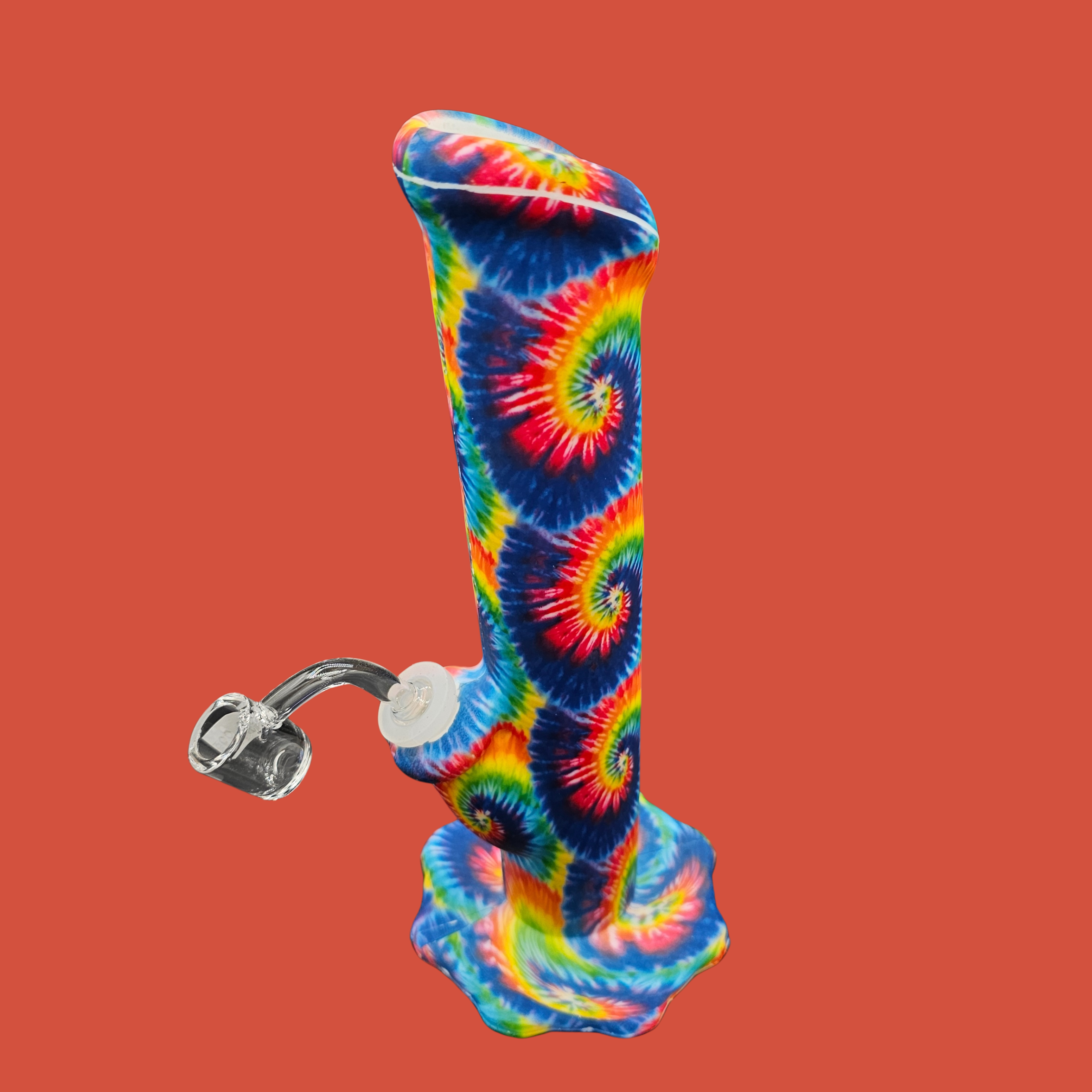 Rainbow Silicone Bong